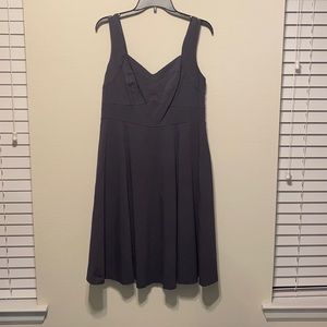 Dark gray dress